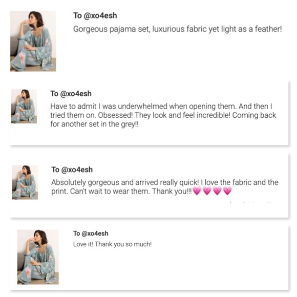 3 Piece Pastel Green Floral Print Pajama Set - Picture 7 of 16